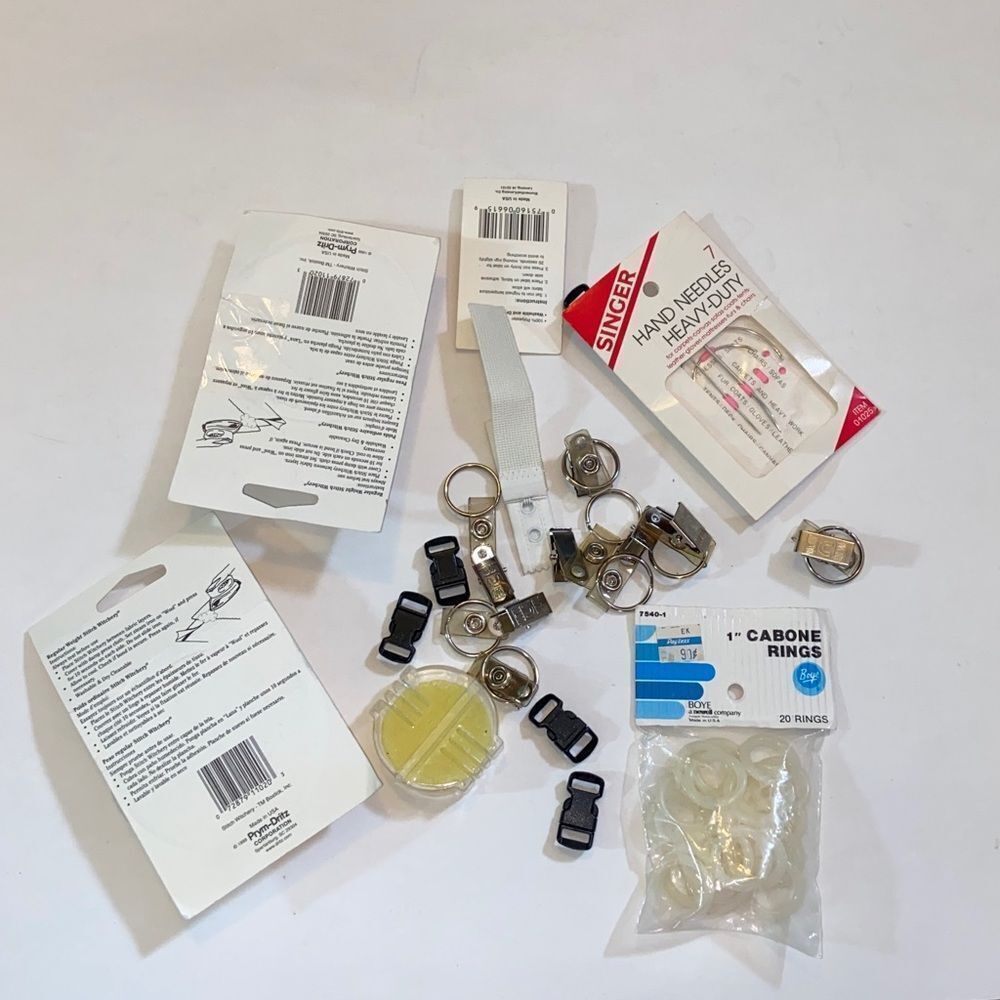 Heavy-Duty Hand Needles and Sewing Kit